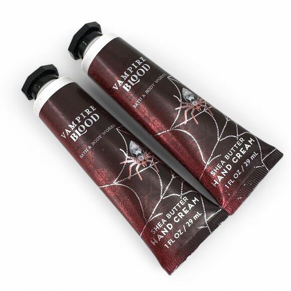Vampire Blood Shea Butter Hand Cream Bath and Body Works 1 oz Lot of 2 - Picture 2 of 3